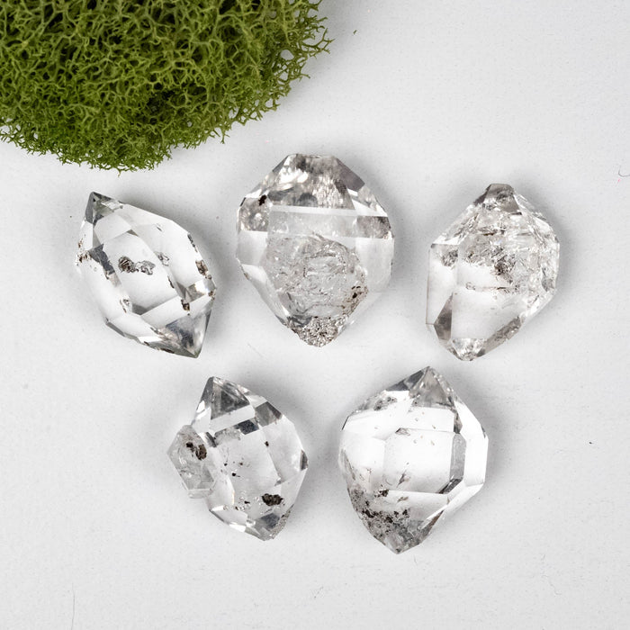 Herkimer Diamond Quartz Crystal A/A+ Lot 15.68 g 17 - 19mm - InnerVision Crystals