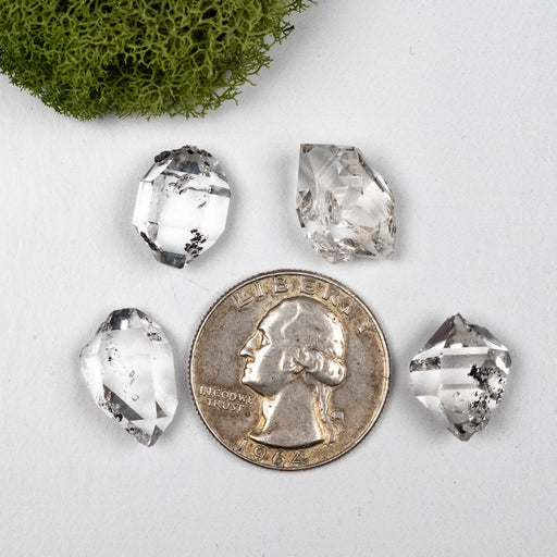 Herkimer Diamond Quartz Crystal A/A+ Lot 6.92 g 14 - 17mm - InnerVision Crystals