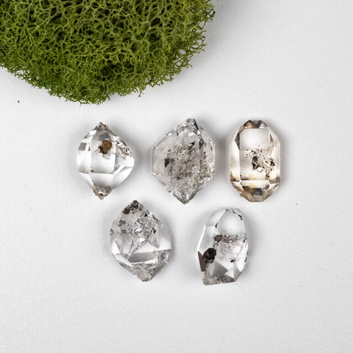 Herkimer Diamond Quartz Crystal B+/A Lot 7.45 g 13 - 16mm - InnerVision Crystals