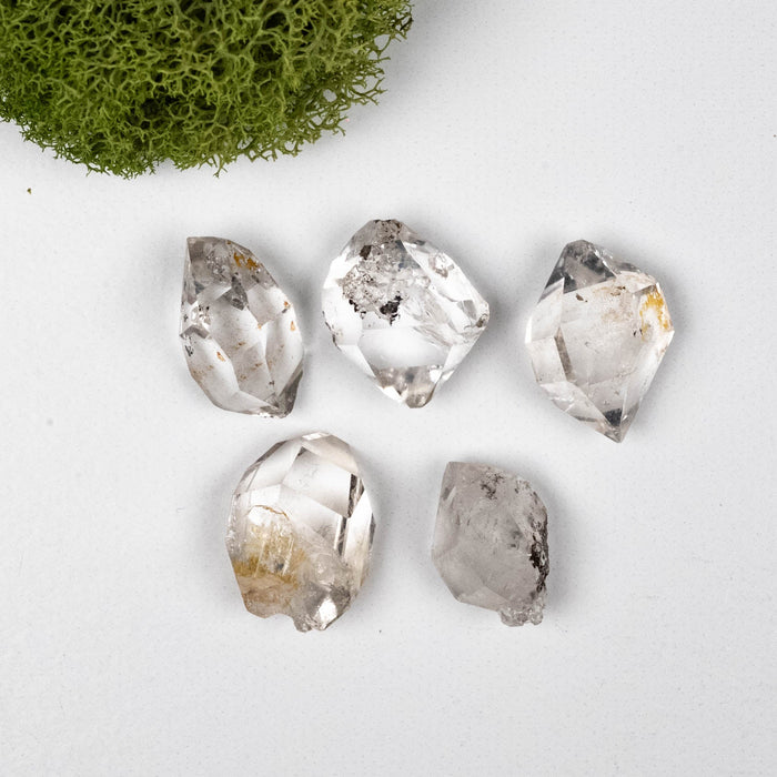 Herkimer Diamond Quartz Crystal B/A Lot 9.73 g 15 - 17mm - InnerVision Crystals