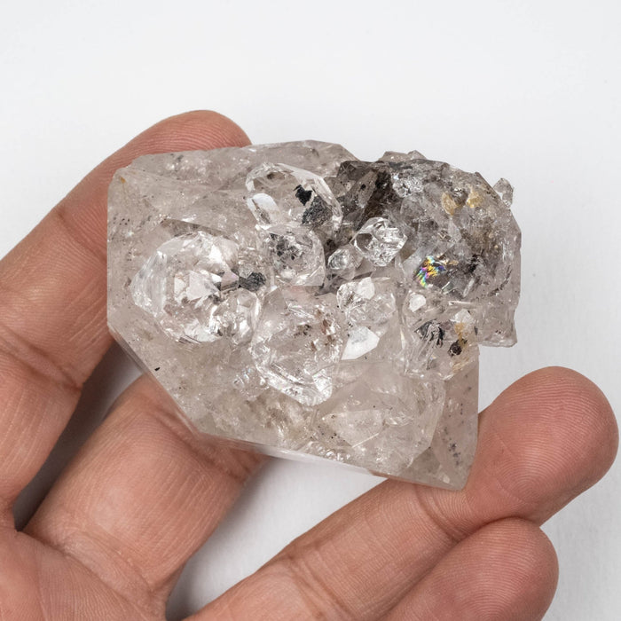 Herkimer Diamond Quartz Crystal Cluster 125 g 64x56x35mm - InnerVision Crystals