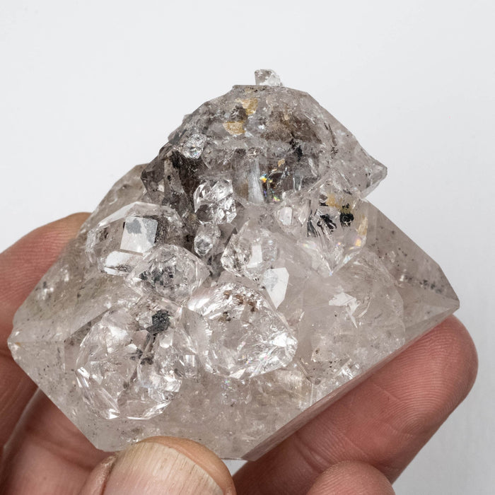 Herkimer Diamond Quartz Crystal Cluster 125 g 64x56x35mm - InnerVision Crystals