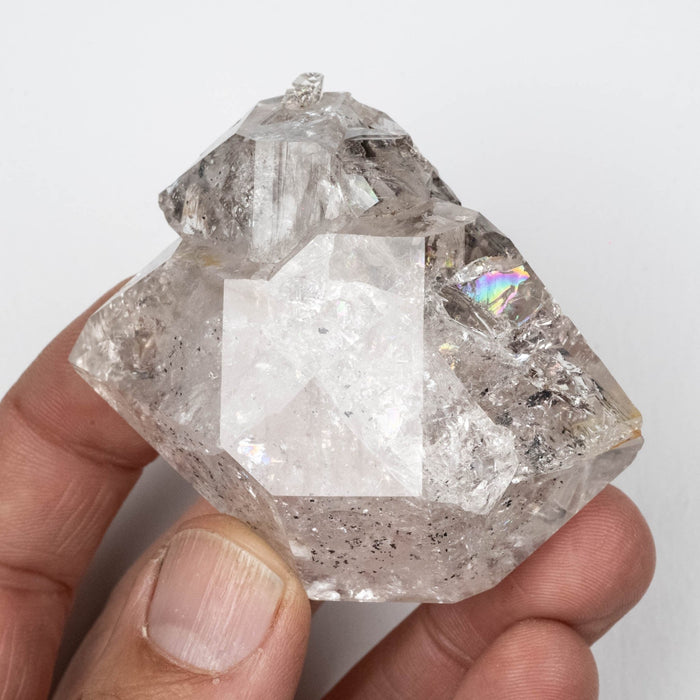 Herkimer Diamond Quartz Crystal Cluster 125 g 64x56x35mm - InnerVision Crystals