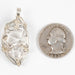 Herkimer Diamond Quartz Crystal Pendant 8.49 g 38x18mm - InnerVision Crystals