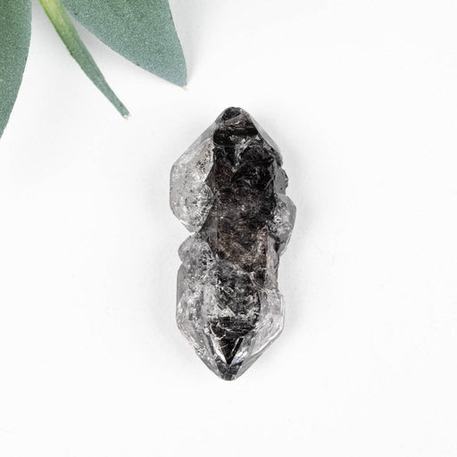 Herkimer Diamond Quartz Crystal Scepter Dumbbell 7.34 g 35x16x12mm - InnerVision Crystals