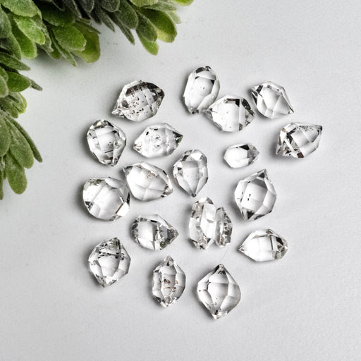 Herkimer Diamond Quartz Crystals 10 g 10mm - 12mm A+/AA Grade Lot - InnerVision Crystals
