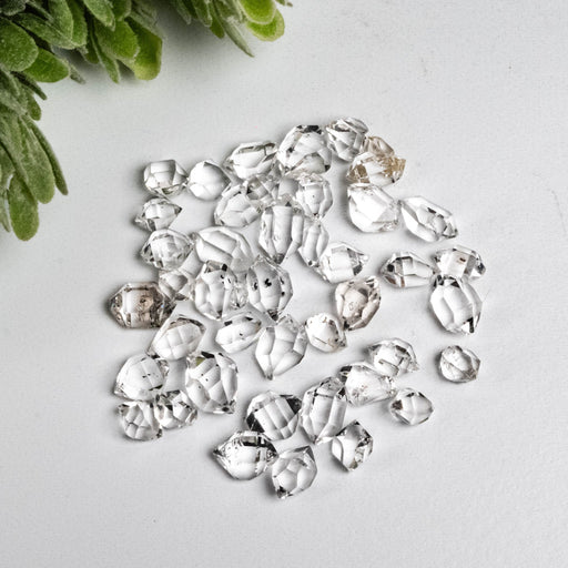 Herkimer Diamond Quartz Crystals 10 g 6mm - 9mm A+/AA Grade WHOLESALE LOT - InnerVision Crystals