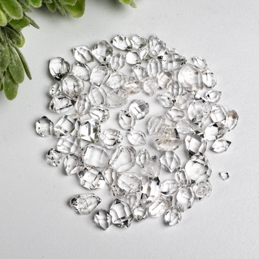 Herkimer Diamond Quartz Crystals 15 g 6mm - 9mm A+/AA Grade Lot - InnerVision Crystals