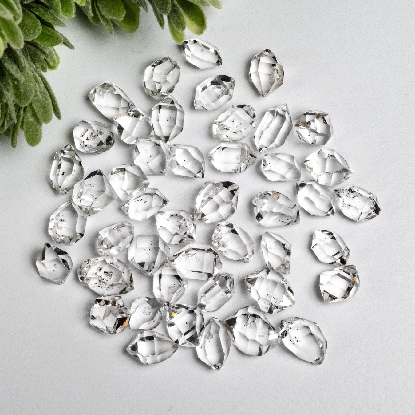 Herkimer Diamond Quartz Crystals 25 g 10mm - 12mm A+/AA Grade WHOLESALE LOT - InnerVision Crystals