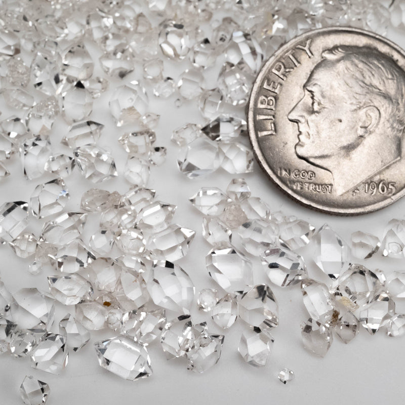 Herkimer Diamond Quartz Crystals | AA GRADE 1mm - 5mm WHOLESALE - InnerVision Crystals