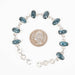 Kyanite Bracelet 13x7mm 7" .925 Silver - InnerVision Crystals