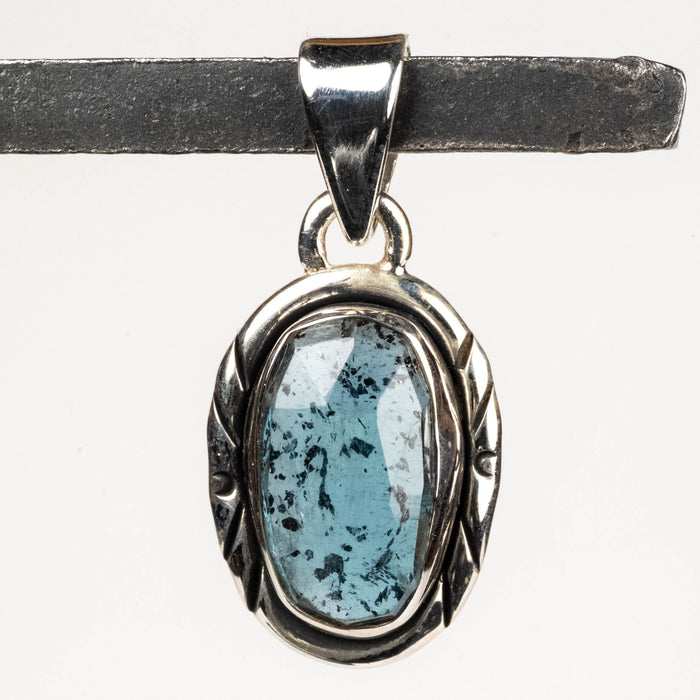 Kyanite Pendant 3.33 g 27x12mm .925 Silver - InnerVision Crystals
