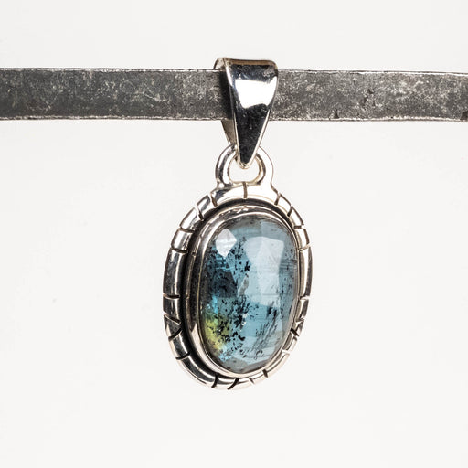 Kyanite Pendant 3.39 g 27x12mm .925 Silver - InnerVision Crystals