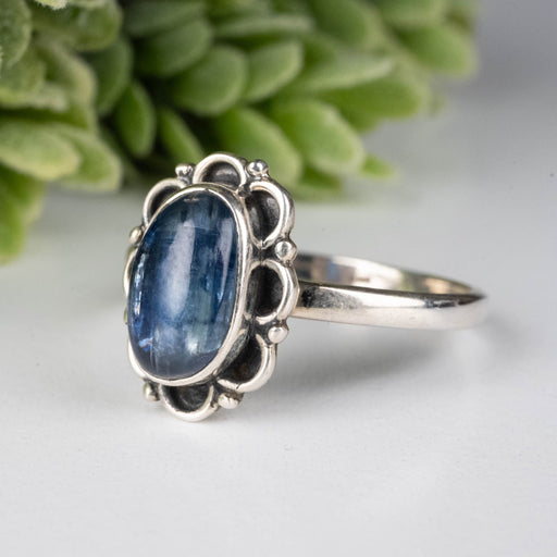 Kyanite Ring 11x7mm size 10 - InnerVision Crystals