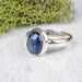 Kyanite Ring 11x9mm Size 10 .925 Silver - InnerVision Crystals