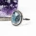 Kyanite Ring 14x10mm Size 9 .925 Silver - InnerVision Crystals