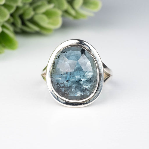 Kyanite Ring 14x11mm Size 7 - InnerVision Crystals