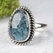 Kyanite Ring 14x9mm Size 6 .925 Silver - InnerVision Crystals