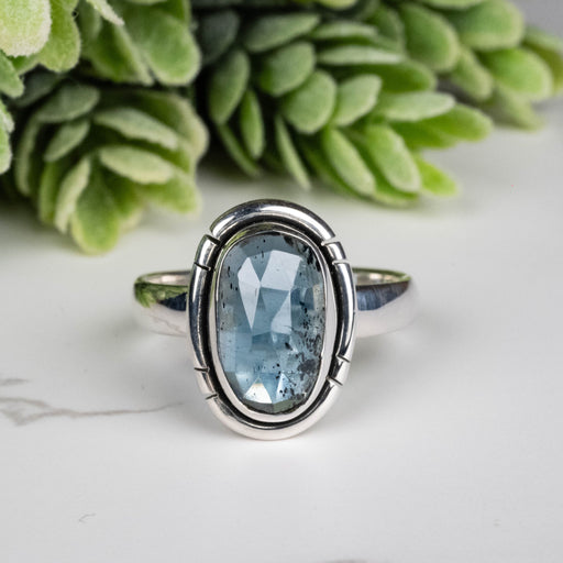 Kyanite Ring 15x7mm Size 9 - InnerVision Crystals