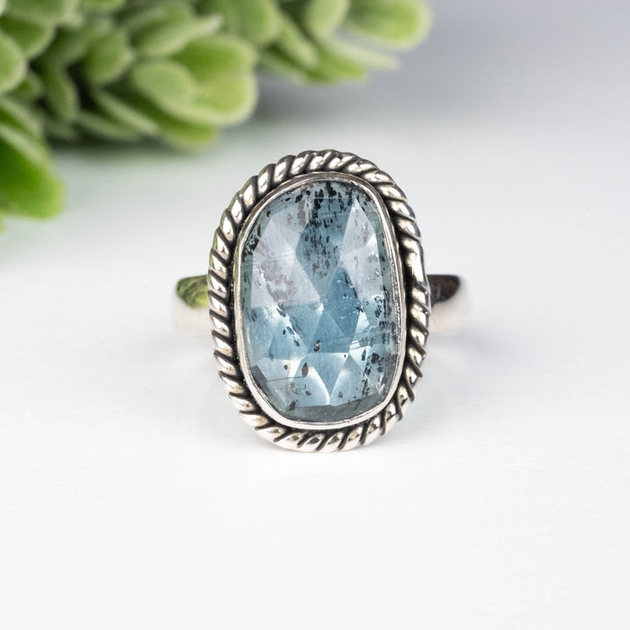 Kyanite Ring 15x9mm Size 6 - InnerVision Crystals