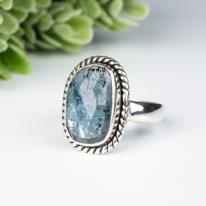 Kyanite Ring 15x9mm Size 6 - InnerVision Crystals