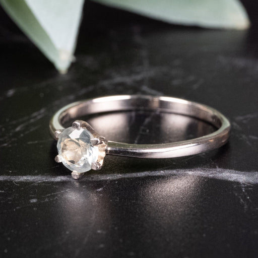 Kyanite Ring 5mm size 10 - InnerVision Crystals