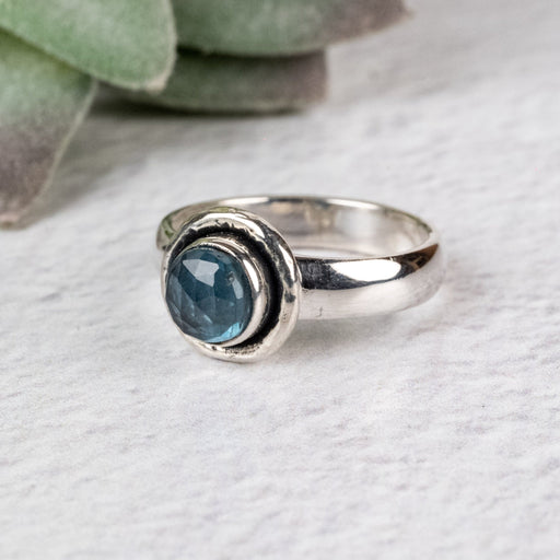 Kyanite Ring 6.5mm size 6 - InnerVision Crystals