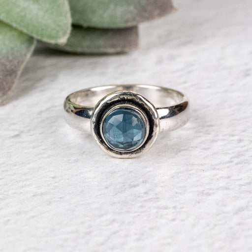 Kyanite Ring 6.5mm size 6 - InnerVision Crystals