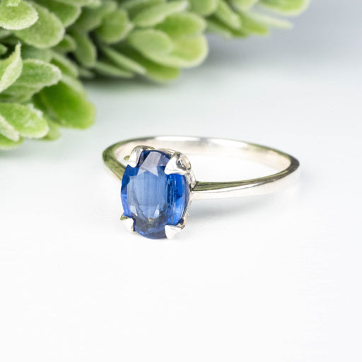 Kyanite Ring 9x7mm Size 10 - InnerVision Crystals