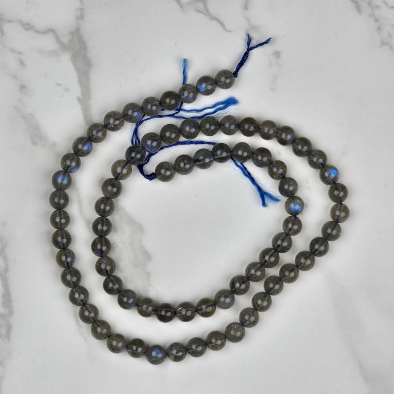 Labradorite 5.5mm AAA Beads Strand—Wholesale - InnerVision Crystals