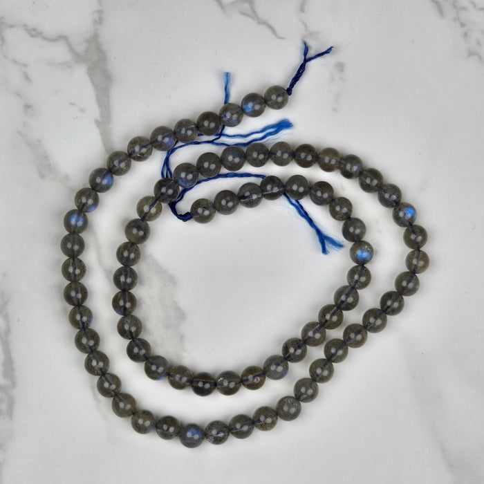 Labradorite 5.5mm AAA Beads Strand—Wholesale - InnerVision Crystals
