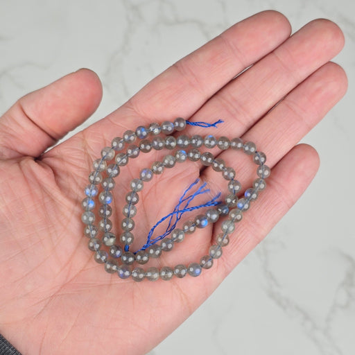 Labradorite 5.5mm AAA Beads Strand—Wholesale - InnerVision Crystals