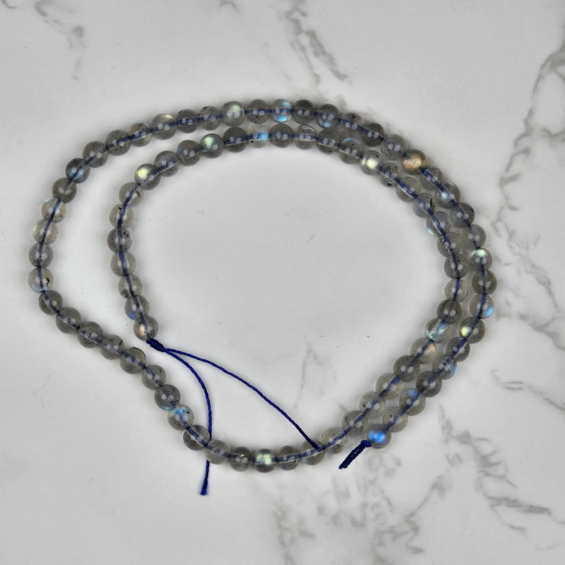 Labradorite 5mm AAA Beads Strand—Wholesale - InnerVision Crystals