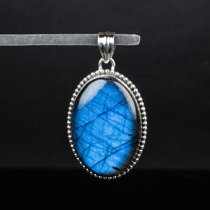 Labradorite Pendant 18.63 g 55x31mm - InnerVision Crystals