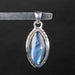 Labradorite Pendant 4.20 g 33x13mm .925 Silver - InnerVision Crystals