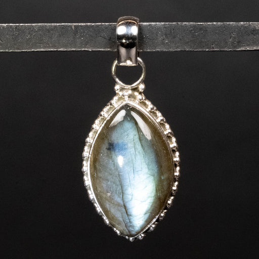 Labradorite Pendant 4.69 g 32x14mm .925 Silver - InnerVision Crystals