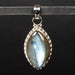 Labradorite Pendant 4.69 g 32x14mm .925 Silver - InnerVision Crystals