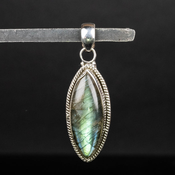 Labradorite Pendant 6.53 g 42x13mm - InnerVision Crystals