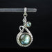 Labradorite Pendant 7.17 g 48x20mm - InnerVision Crystals