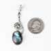 Labradorite Pendant 8.26 g 59x16mm - InnerVision Crystals