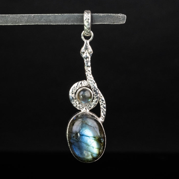 Labradorite Pendant 8.26 g 59x16mm - InnerVision Crystals