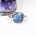 Labradorite Ring 10mm Size 7 - InnerVision Crystals