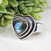 Labradorite Ring 10mm Size 8 - InnerVision Crystals