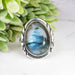 Labradorite Ring 18x13mm Size 7 - InnerVision Crystals
