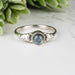 Labradorite Ring 5mm Size 7 - InnerVision Crystals