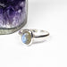 Labradorite Ring 7x5mm Size 6 - InnerVision Crystals