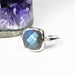 Labradorite Ring 9mm Size 7 - InnerVision Crystals