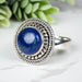 Lapis Lazuli Ring 10mm Size 8.5 - InnerVision Crystals