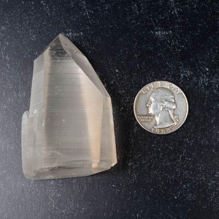 Lemurian Crystal Polished Point 93 g 61x40mm - InnerVision Crystals