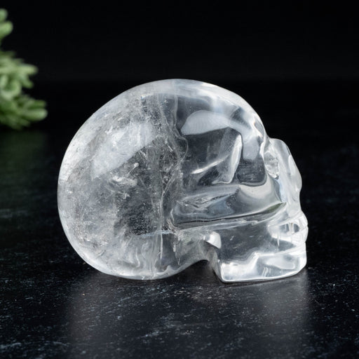 Lemurian Quartz Crystal Skull 111 g 51x40mm - InnerVision Crystals